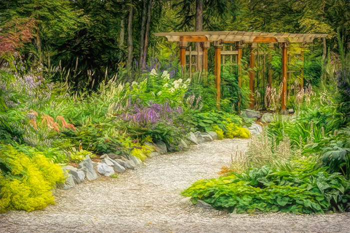Alaska Botanical Garden Anchorage, Lower Perennial Garden