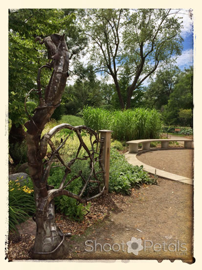 iPhoneography, Gate to the Children's Garden Toronto Island